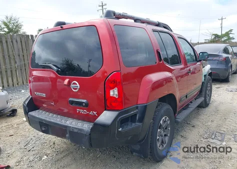 2014 Nissan Xterra Pro-4X from USA, damaged, VIN 5N1AN0NW6EN810399